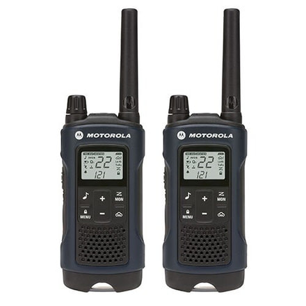 Motorola T460 Rechargeable 2 Way Radio, Pack of 2, Dark Blue, T460