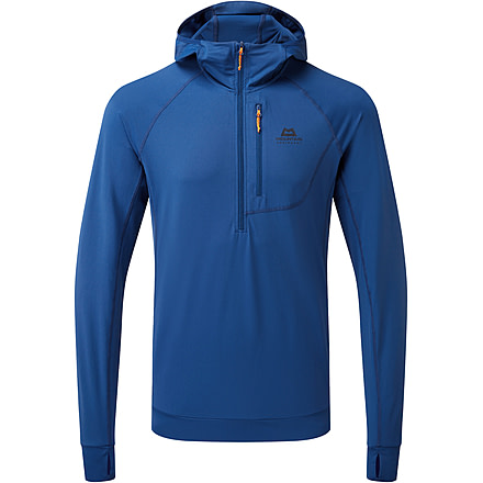 Mountain Equipment Aiguille Hooded Top - Mens, Admiral Blue, 2XL, ME-007145AB-XXL