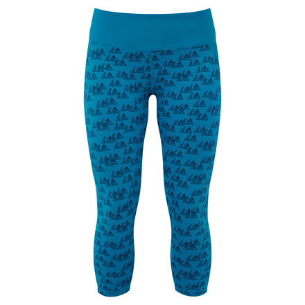 Mountain Equipment Cala Cropped  Legging - Womens, Lagoon Blue, 12 ME-002939 Lagoon Blue 12 NA