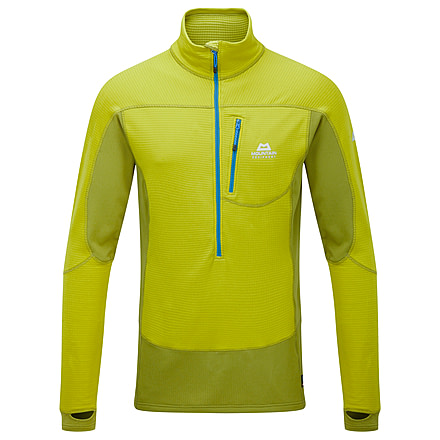 Mountain Equipment Eclipse Zip Tee Pullover - Men's, Citronelle/Kiwi, Medium ME-001484-01126-M