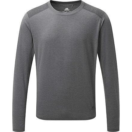 Mountain Equipment Font Long Sleeve Sweater - Mens, Flint/Anvil, 2XL, ME-005373-Flint/Anvil-XXL