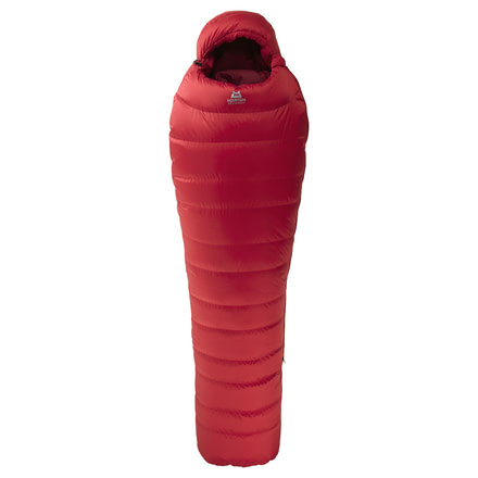 Mountain Equipment Glacier 450 Sleeping Bag 725 Fill Power Duck Down-Imperial Red-Regular