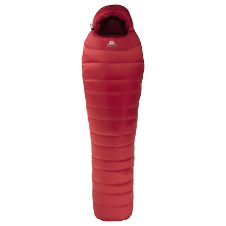 Mountain Equipment ME-003519-ME-01040-LZ: Glacier 700 Sleeping Bag, Left Zip - Mens, Imperial Red, Regular