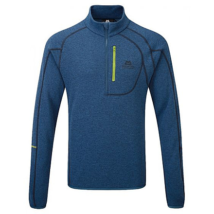 Mountain Equipment Integrity Zip Tee Pullover, Marine, Large 4-2A-L-DEMO