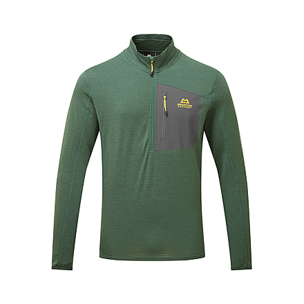 Mountain Equipment Lumiko Zip T-Shirt - Mens, Fern/Ombre, Small, ME-005360-Me-01817 F/OS