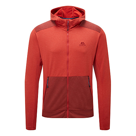 Mountain Equipment Oracool Hooded Jacket - Mens, Red Rock/Fired Brick, Small, 01799Red/FirBrickS