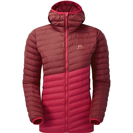 Mountain Equipment Particle Hooded Jacket - Womens, Capsicum/TibetanRed, 14, ME-006482-14-Ca-TiR