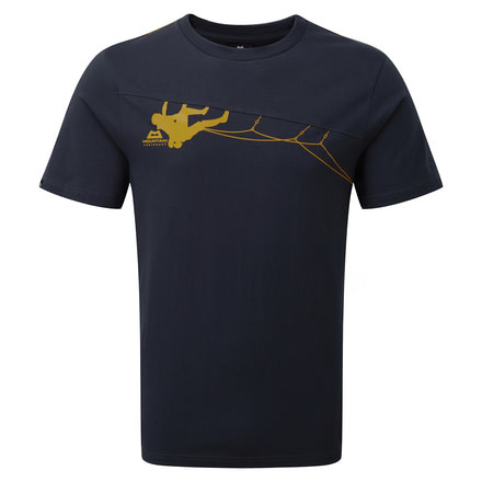 Mountain Equipment Roof Crack Tee - Men's -Ombre Blue-Small