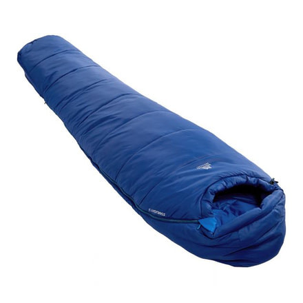 Mountain Equipment Starlight III Sleeping Bag, Sodalite/Light Ocean, Left Zip-Regular 8-48-LZ-DEMO