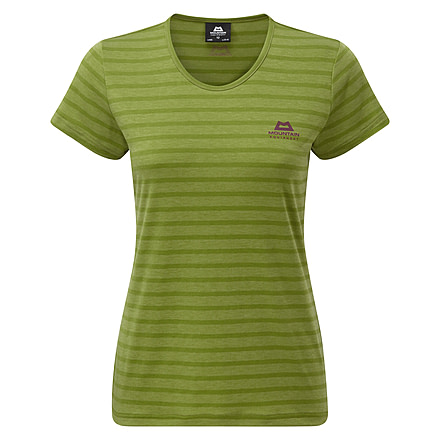 Mountain Equipment Stripe Tee - Women's, Kiwi, Small ME-001554-01186-S
