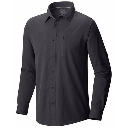 Air Tech Long Sleeve Shirt - Mens-Shark-X-Large