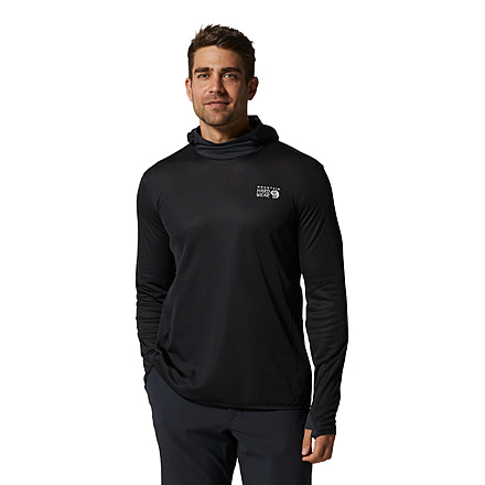 Mountain Hardwear AirMesh Hoody - Mens, Dark Storm, Large, 1949521004-Dark Storm-L