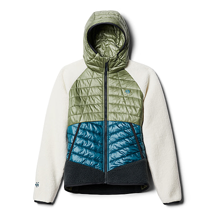 Mountain Hardwear Altius Hybrid Hoody - Women's, Field, Small, OL8190354-S