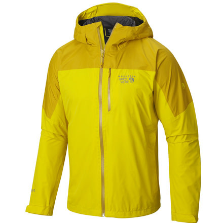 Ampato Jacket - Mens-Electron Yellow/Inca Gold-X-Large