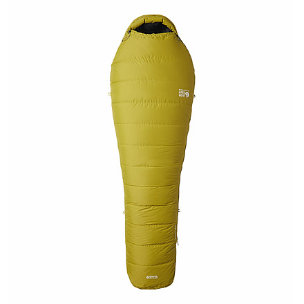 Mountain Hardwear BishopPass Gore-Tex 0F/-18C Sleeping Bag, Left Hand, Moon Moss, Regular, 1997771356-Moon Moss-REG-LH