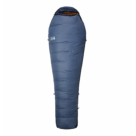 Mountain Hardwear BishopPass M30F/-1C Sleeping Bag, Left Hand, Light Zinc, Regular, 1916981441-Light Zinc-REG-LH