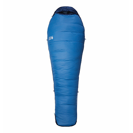 Mountain Hardwear BishopPass W30F/-1C Sleeping Bag, Right Hand, Deep Lake, Regular, 1916991451-Deep Lake-REG-RH