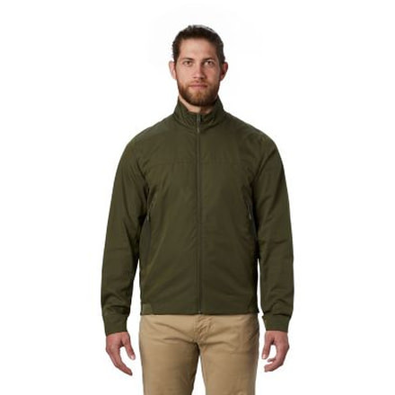 Mountain Hardwear Boultway Jacket - Mens, Dark Army, Large, 1851421304-L