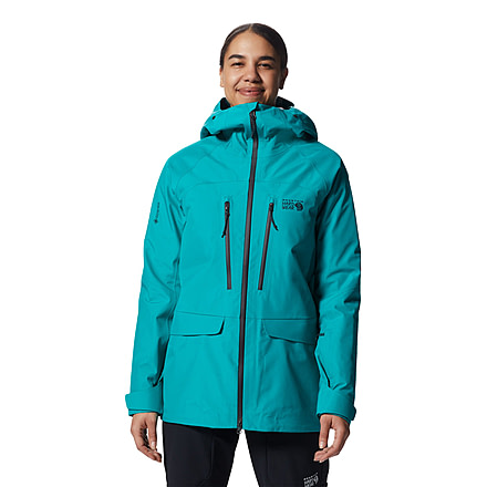 Mountain Hardwear Boundary Ridge Gore Tex Jacket - Womens, Synth Green, Large, 1943021360-Synth Green-L