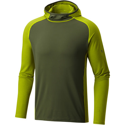 Mountain Hardwear Butterman Pullover Hoody - Men's-Surplus Green-Large