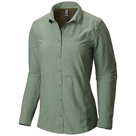 Mountain Hardwear Canyon Long Sleeve Shirt - Women's-Verde-Medium