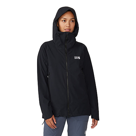 Mountain Hardwear Chockstone Alpine LT Hooded Jacket - Women's, Black, XL, 2063331-010-XL