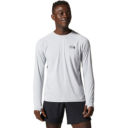 Mountain Hardwear Crater Lake Long Sleeve Top - Men's, Glacial, 2XL, 1982421097-XXL