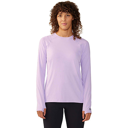 Mountain Hardwear Crater Lake Long Sleeve Top - Womens, Wisteria, Large, 1982721567-L