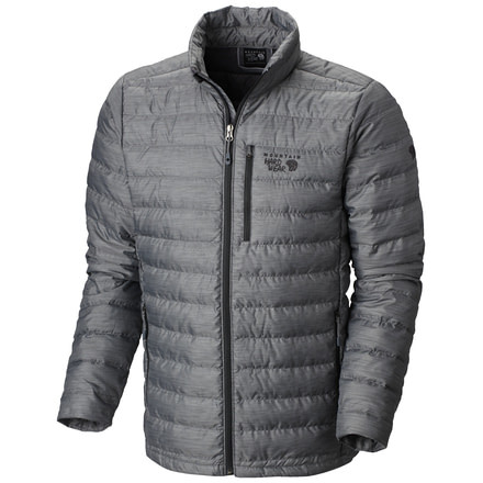 Mountain Hardwear Debark Down Jacket - Men's-Shark-Small