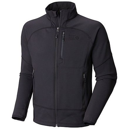Mountain Hardwear Desna Full Zip Jacket - Men's-Black-Medium