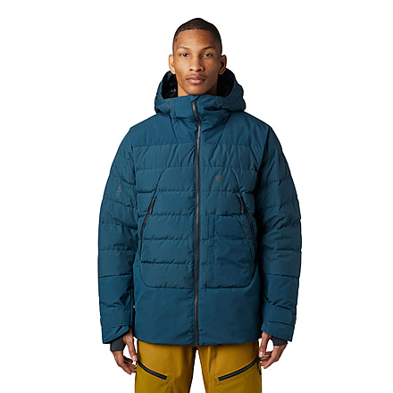 Mountain Hardwear Direct North Gore Windstopper Down Jacket - Mens, Icelandic, 2XL, OM7769324-XXL