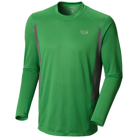 Mountain Hardwear Double Wicked Long Sleeve Shirt - Men's-Fuse Green-Small