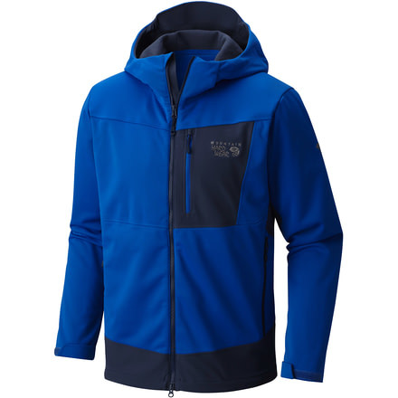 Mountain Hardwear Dragon Hooded Jacket - Men's-Altitude Blue-Small