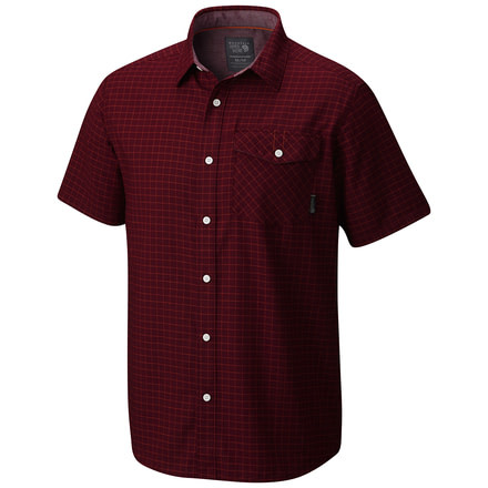 Mountain Hardwear Drummond Short Sleeve Shirt - Men's-Cote Du Rhone-Small