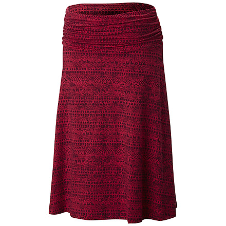 DrySpun Batika Skirt - Womens -Dark Raspberry-X-Small