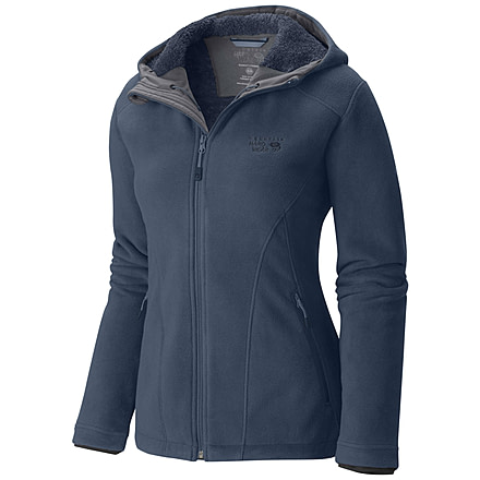 Mountain Hardwear Dual Fleece Hooded Jacket - Womens-Mountain-Large