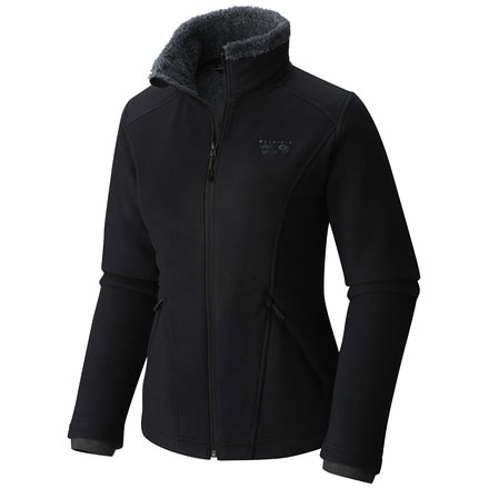Mountain Hardwear Dual Fleece Jacket - Women's-Black-X-Large