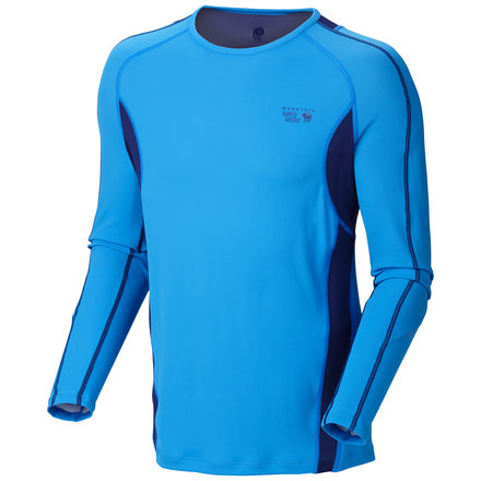 Mountain Hardwear Elmoro Long Sleeve T-Shirt - Men's-Hyper Blue-Medium