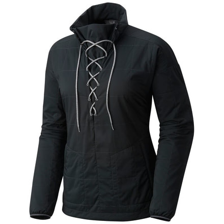 Mountain Hardwear Escape Insulated Pullover - Women's, Stealth Grey, L 1765091006-L