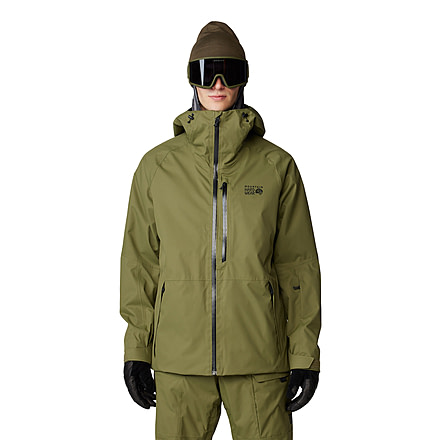 Mountain Hardwear FireFall Jacket - Mens, Combat Green, Large, 2077231353-L