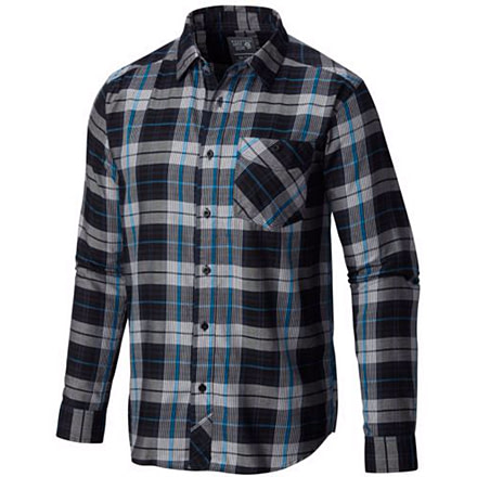 Franklin Long Sleeve Shirt - Mens-Hardwear Navy-Small