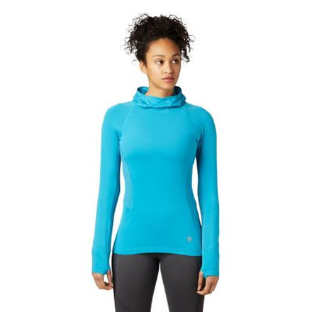 Mountain Hardwear Ghee Long Sleeve Hoody - Womens, Traverse, Medium, 1851841443-M