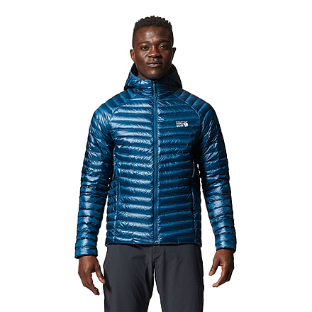 Mountain Hardwear Ghost Whisperer 2 Hood Jacket - Mens, Dark Caspian, 2XL, 1874761418-XXL