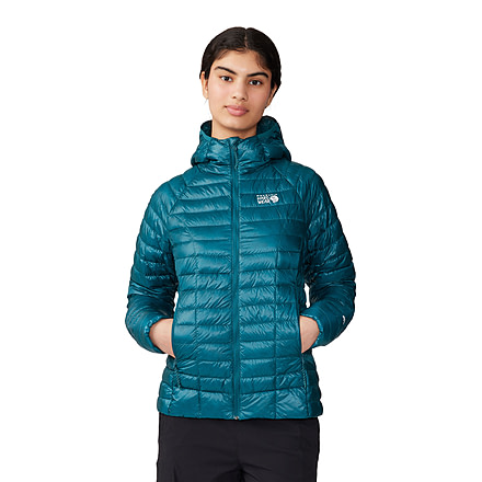 Mountain Hardwear Ghost Whisperer Hoody - Womens, Jack Pine, Extra Large, 2104731314-XL