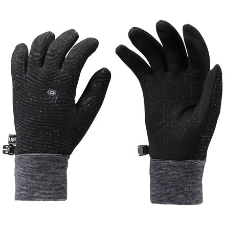 Mountain Hardwear Heavy Weight Wool Stretch Glove - Men's-Black-X-Large