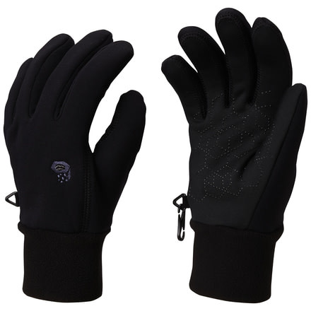 Mountain Hardwear Heavyweight Power Stretch Glove - Men's-Black-X-Large