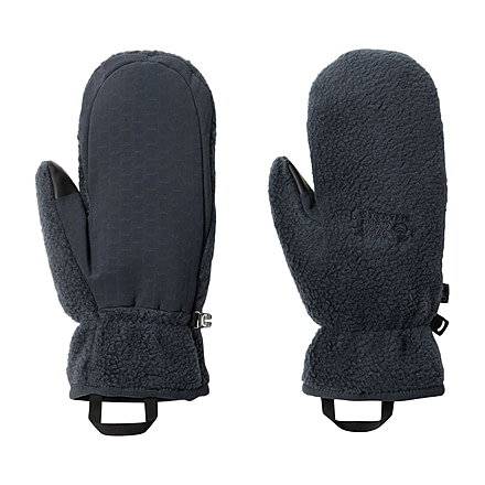 Mountain Hardwear HiCamp Sherpa Mitt - Unisex, Dark Storm, Extra Small, 2017221004-Dark Storm-XS