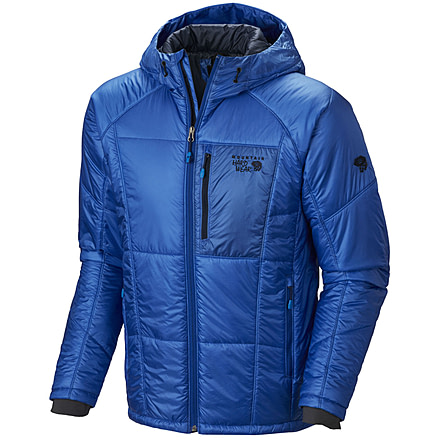 Mountain Hardwear Hooded Compressor Jacket - Men's-Azul-Medium