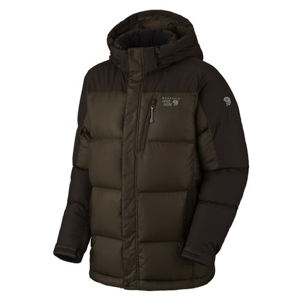 Mountain Hardwear Hunker Down Parka - Men's-Otter/Cordova-Small