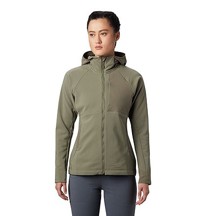 Mountain Hardwear Keele Hoody - Womens, Light Army, Large, 1881761333-Light Army-L